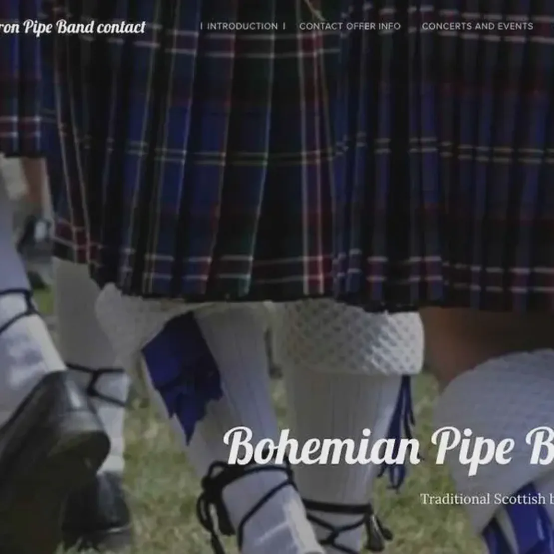 1st bohemian highland pipers