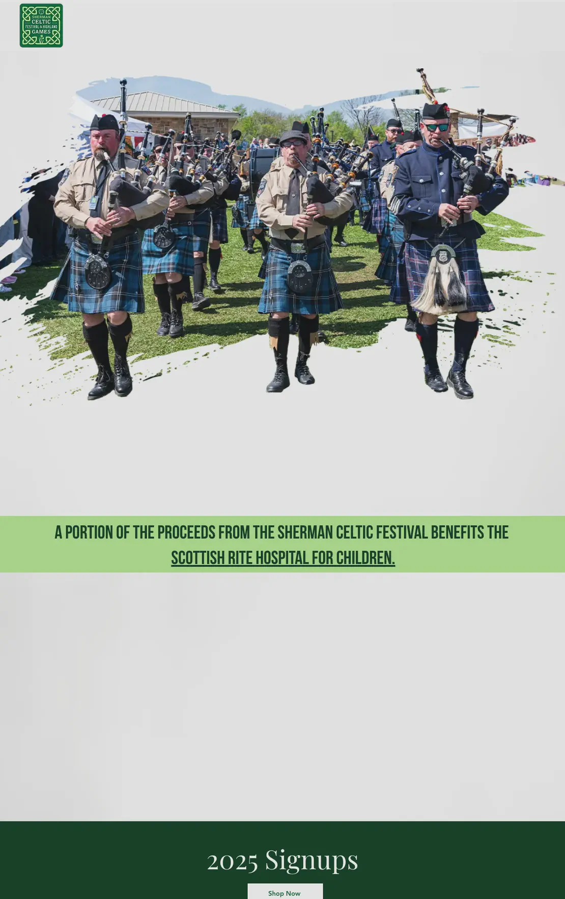 Sherman Celtic Festival and Highland Games