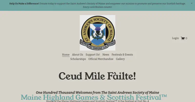 2025 Maine Highland Games & Scottish Festival