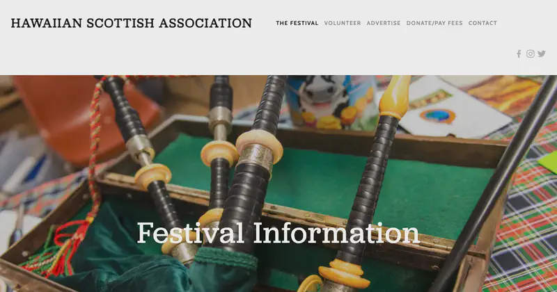 Hawaiian Scottish Festival & Highland Games