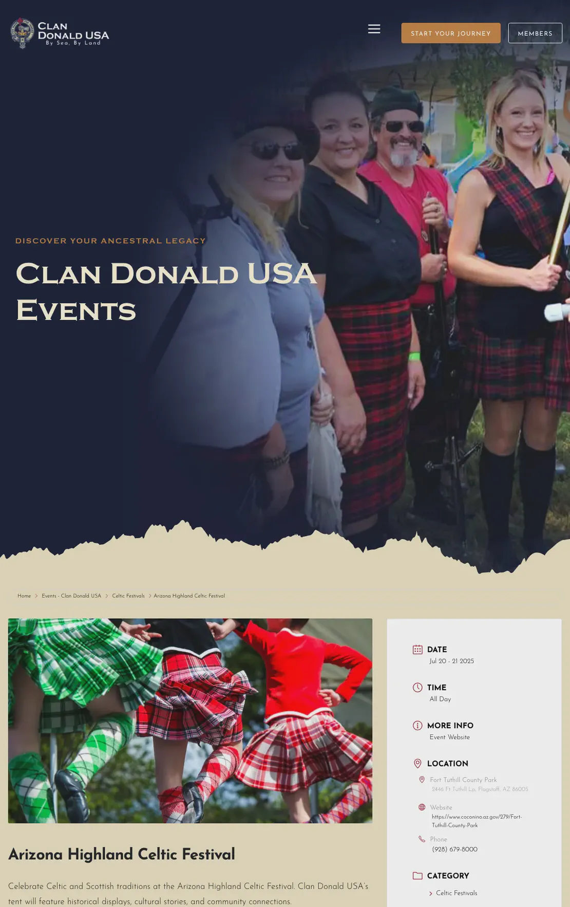 Arizona Highland Celtic Festival