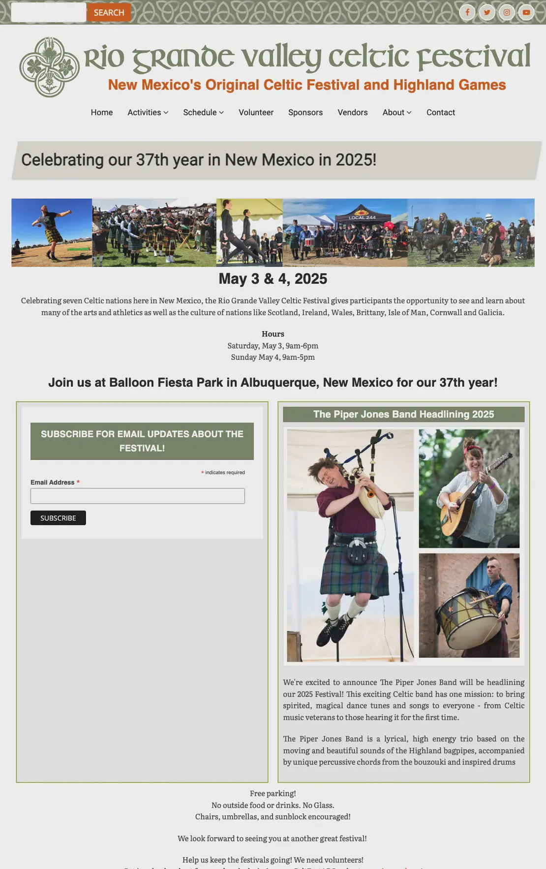 Rio Grande Valley Celtic Festival