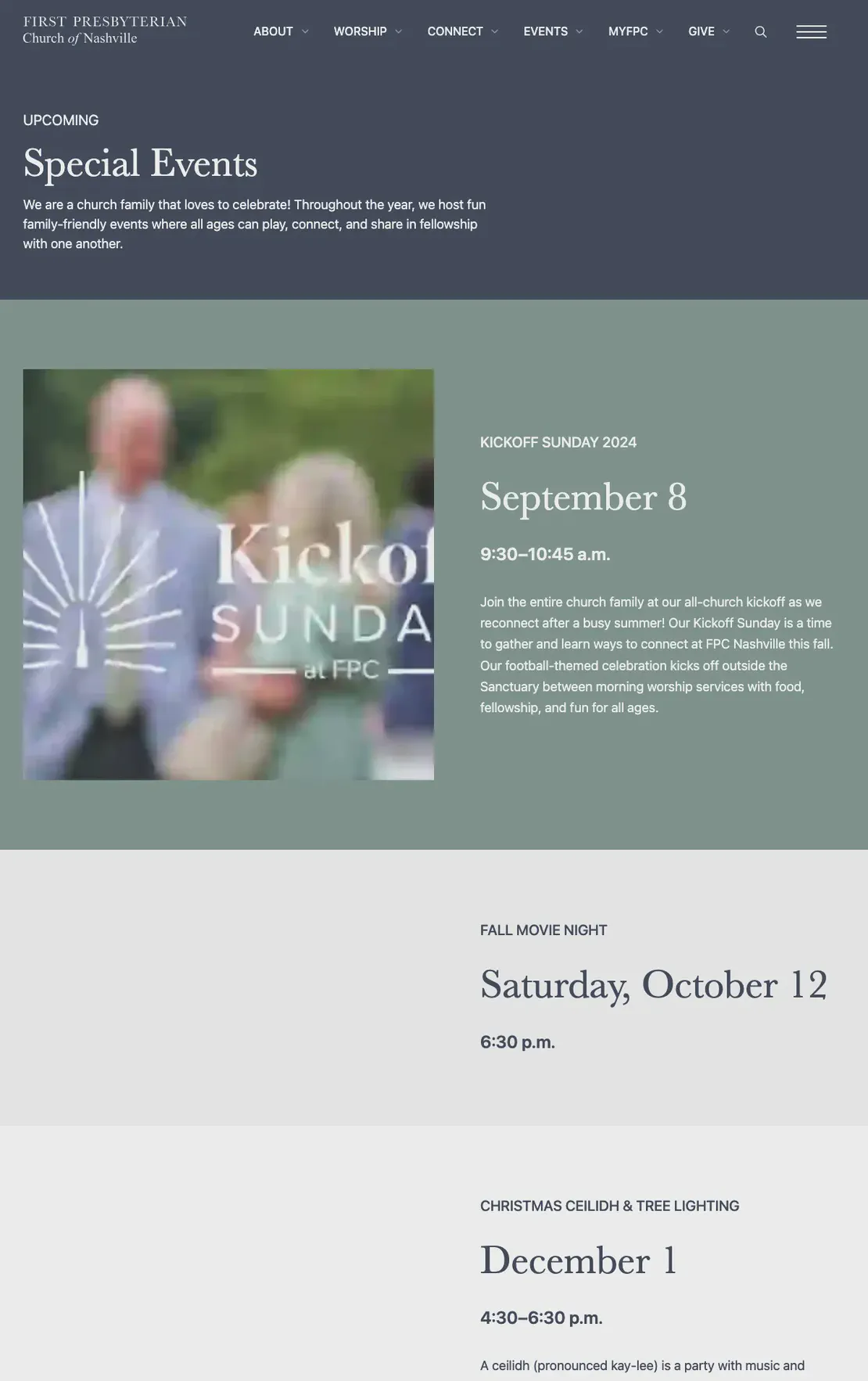 Kirkin' o' the Tartan Festival