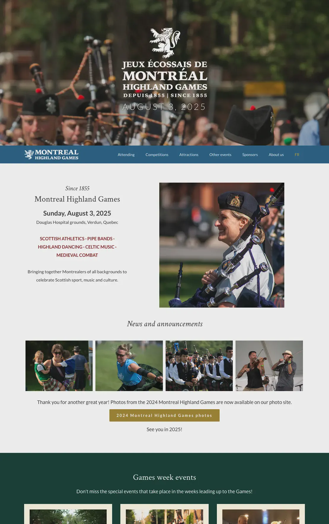 Montreal Highland Games