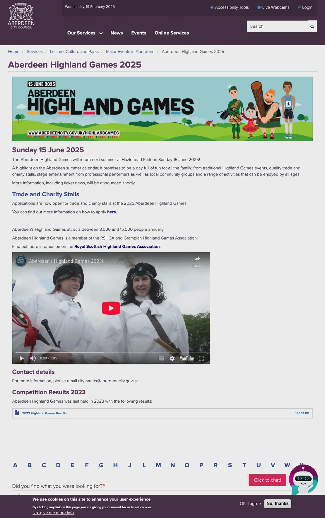 Aberdeen Highland Games