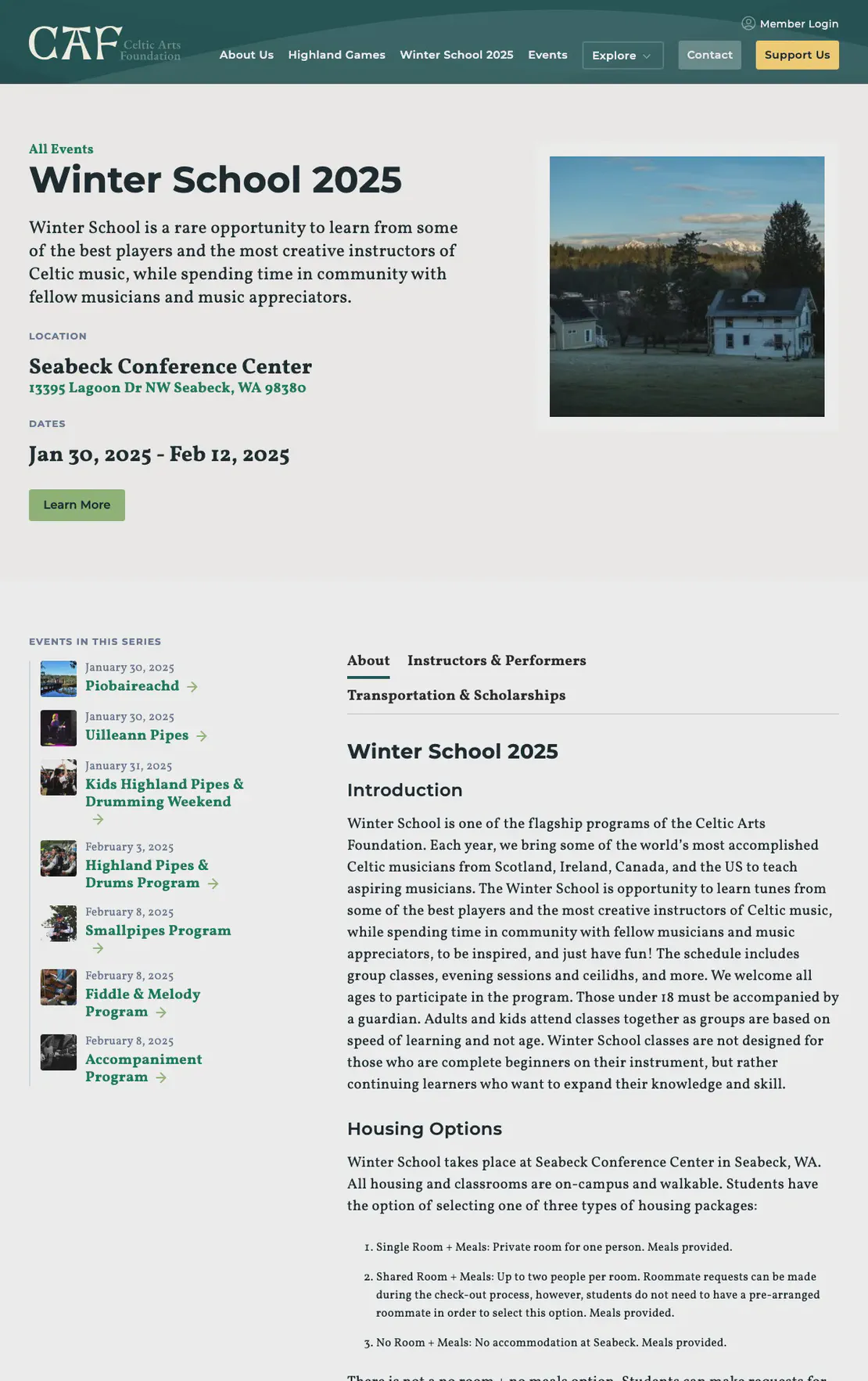 Masters of Scottish Arts Concert