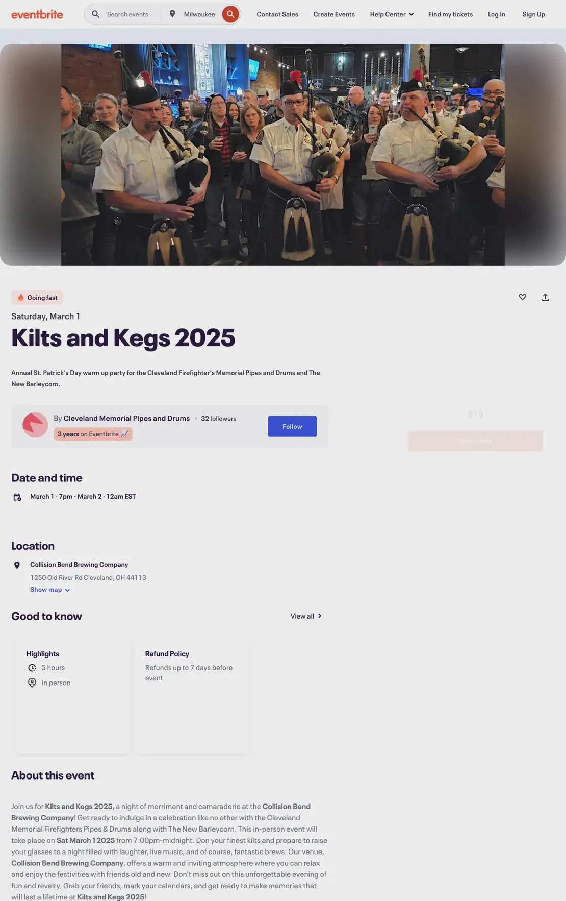 Kilts and Kegs 2025