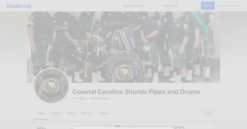 St. Baldrick's Event with Coastal Carolina Shields Pipes and Drums