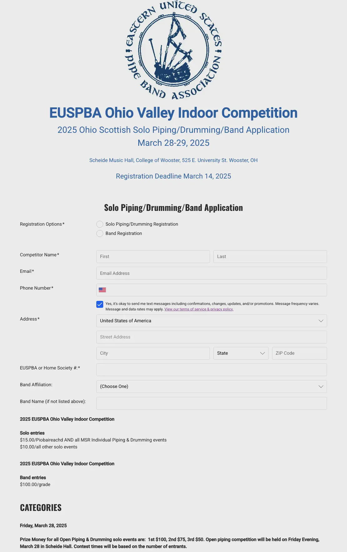 Ohio Valley Indoor Competition