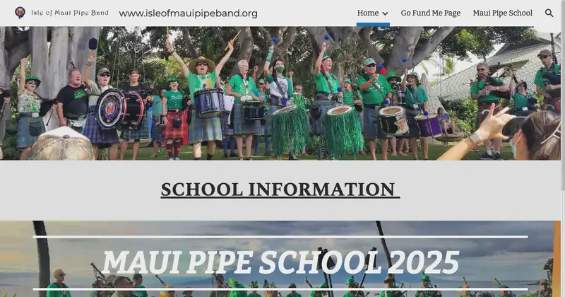 Maui Pipe School 2025