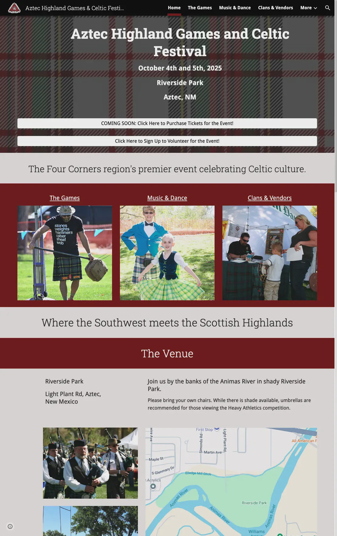 Aztec Highland Games & Celtic Festival