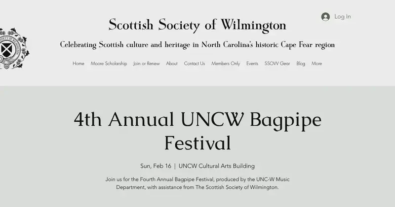 4th Annual UNCW Bagpipe Festival