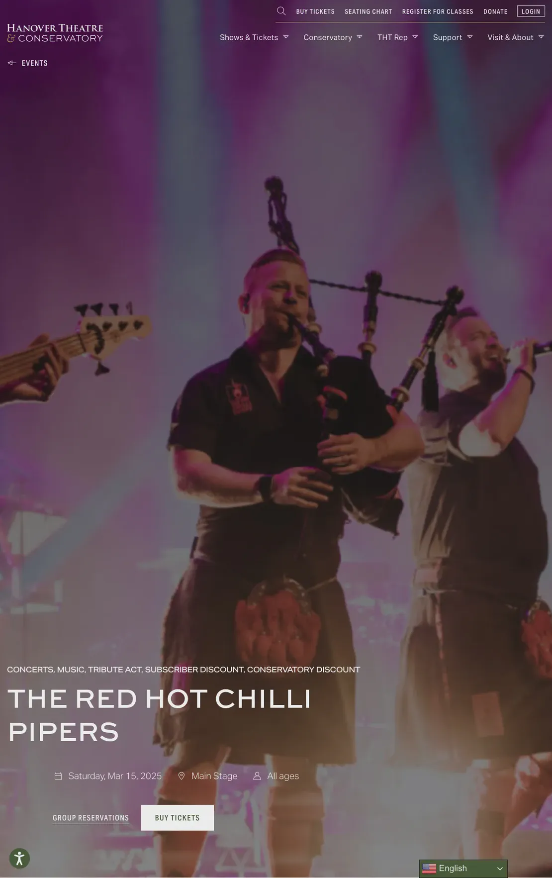 Red Hot Chilli Pipers Concert