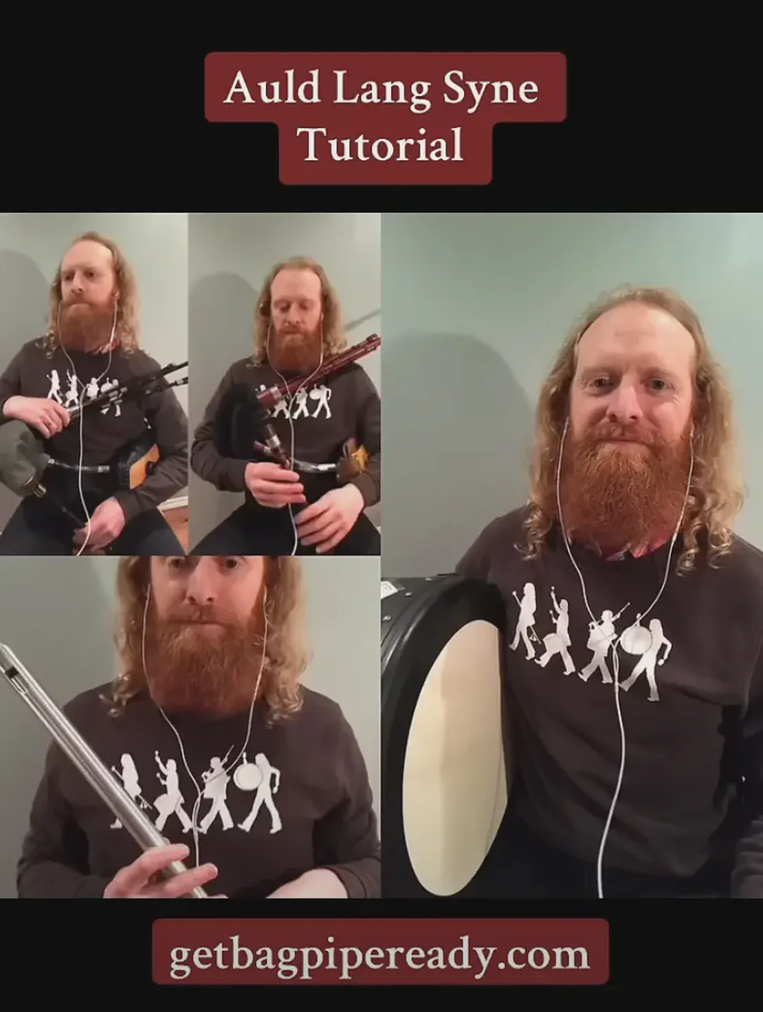 Bring in the New year with Auld Lang Syne! (Beginner Bagpipe Tutorial Available ...