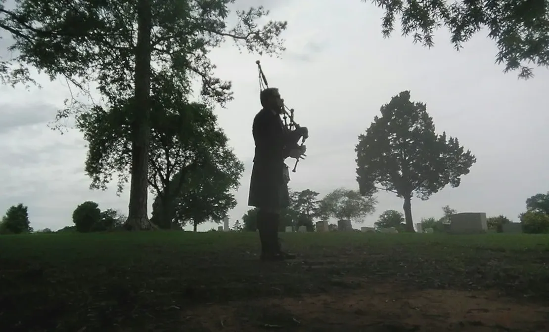 Ryan Morrison Makes A Living As A Bagpiper In Alabama