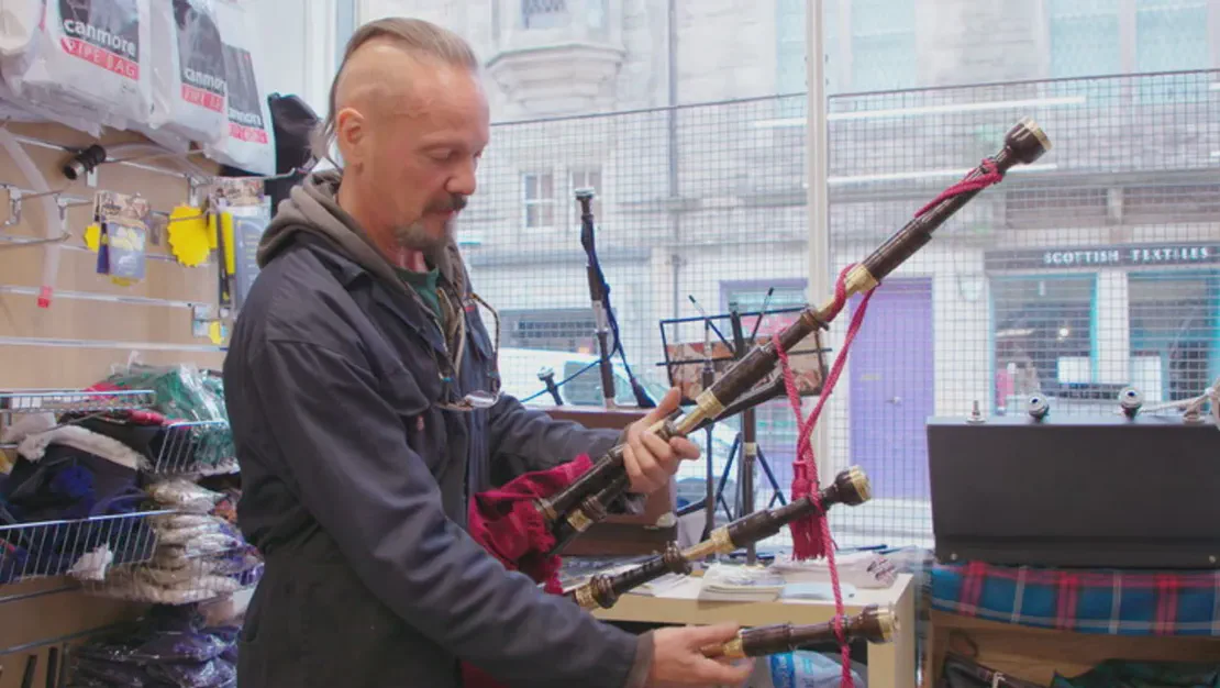 The last artisan bagpipe workshop in Scotland's capital is keeping over 600 years of heritage alive ...