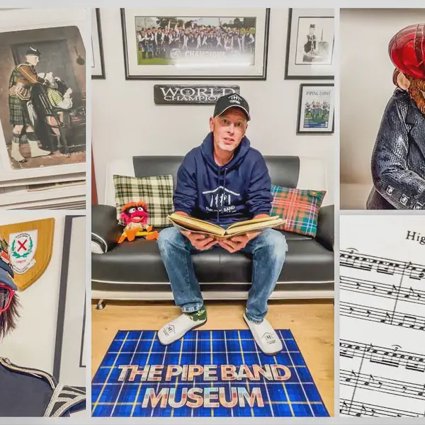 The Pipe Band Museum tour!