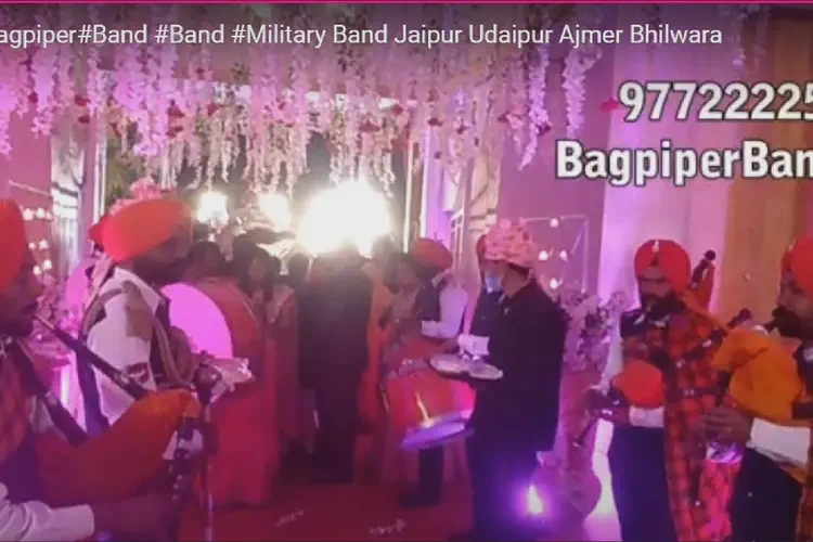 Punjabi Bagpiper Band for Wedding Events