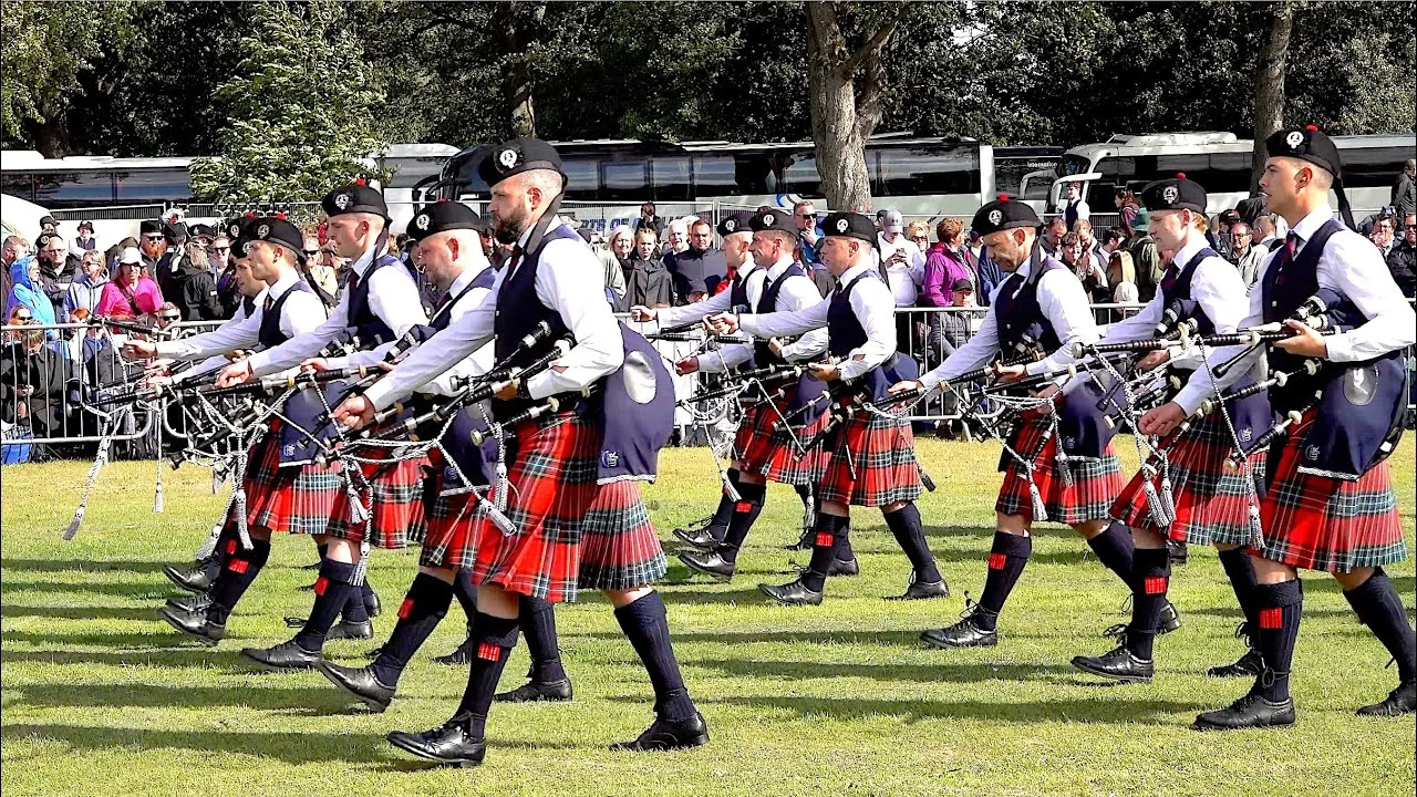Field Marshal Montgomery Take 2nd in 2025 RSPBA European Pipe Band