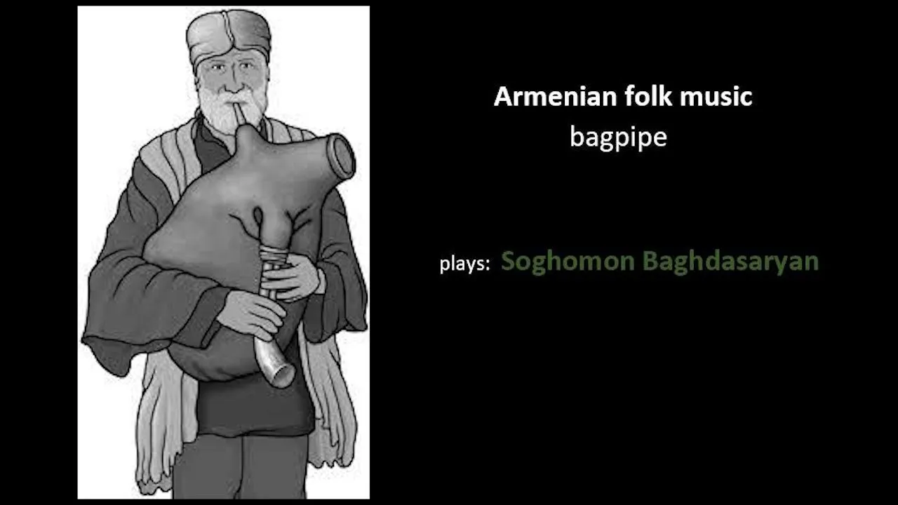 Armenian Folk Music (Bagpipe)   Soghomon Baghdasaryan   YouTube