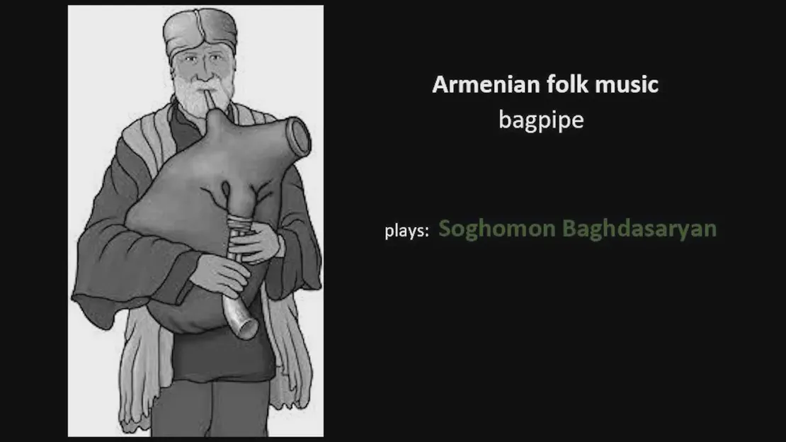 Armenian folk music (bagpipe) - Soghomon Baghdasaryan - YouTube