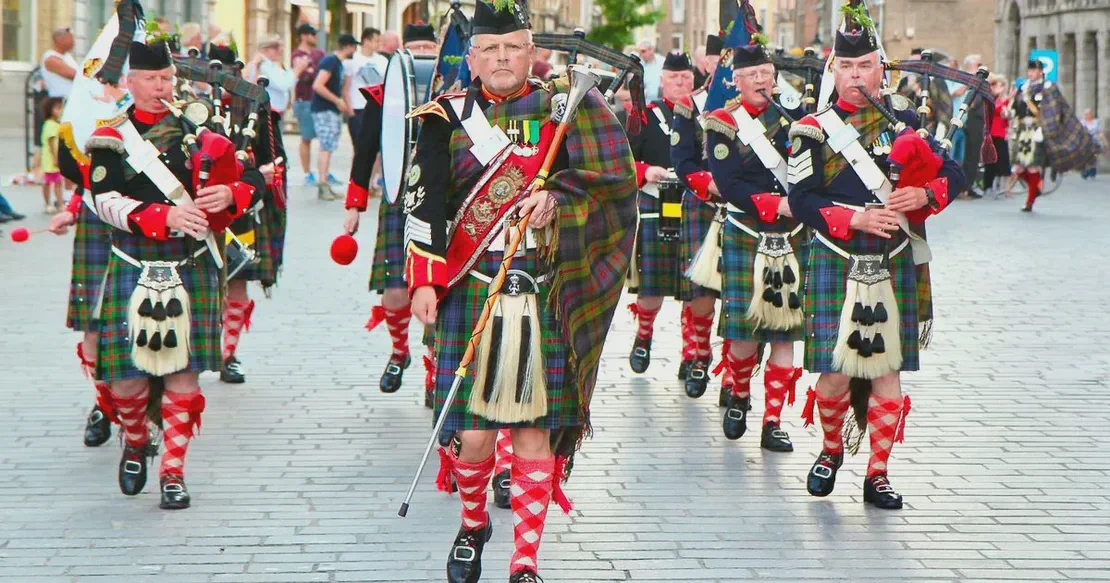 Pitlochry Drummer Given Pipe Band send-off