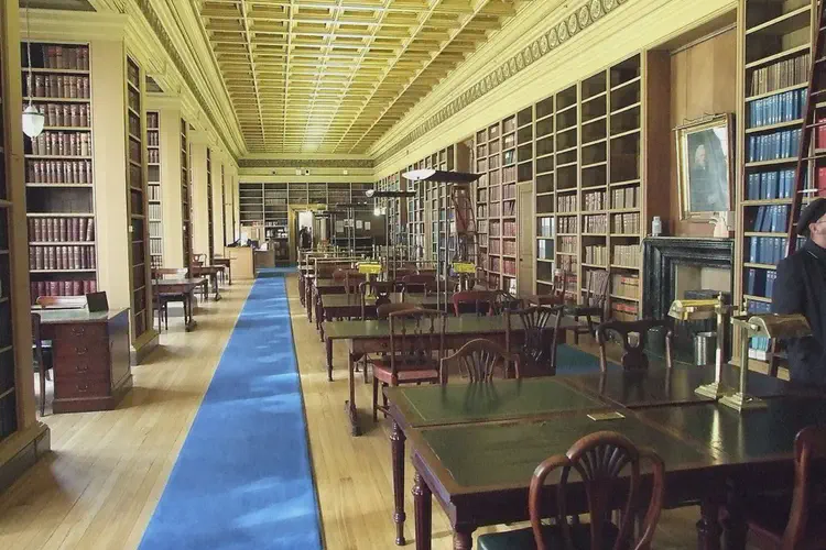 The Advocates Library opened by its founder, Sir George Mackenzie, the Lord Advocate