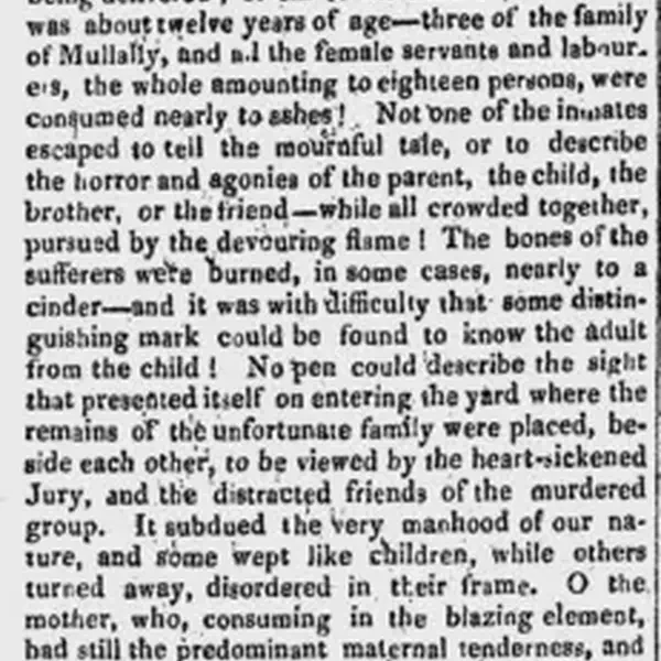 17 people are burned to death in a house in Tubber, Co. Tipperary, probably by Rockite agitators