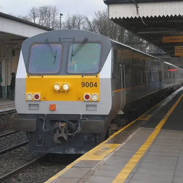 The Dublin-Belfast railway line is completed