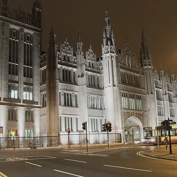 Marischal College, second University in Aberdeen, founded.