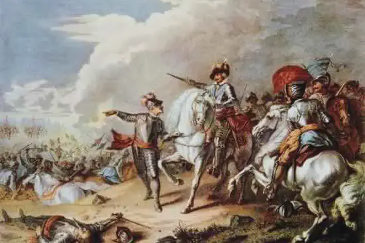 English Civil War, attacks the English parliament