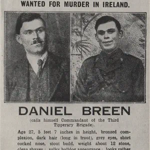 Two members of Royal Irish Constabulary are shot dead by Irish Volunteers in an ambush, Tipperary