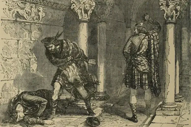 Robert the Bruce murdered Red Comyn