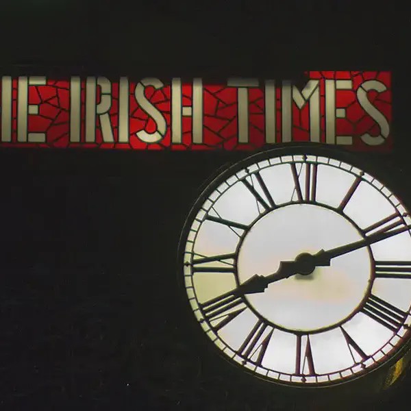 First publication of The Irish Times