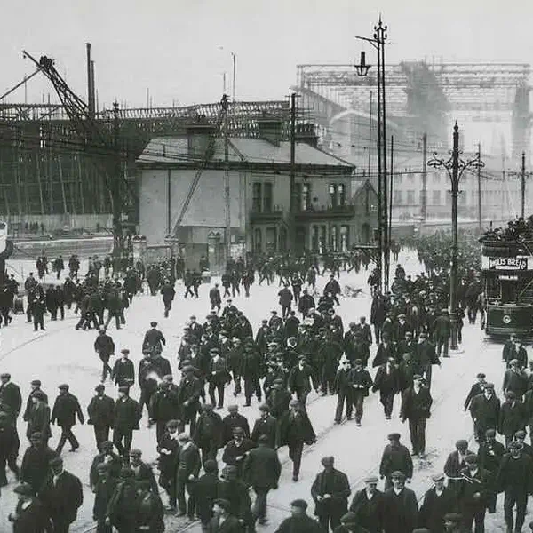 Harland & Wolff Shipyard founded - built the RMS Titanic