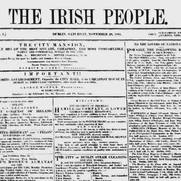 Foundation of the Fenian newspaper, Irish People