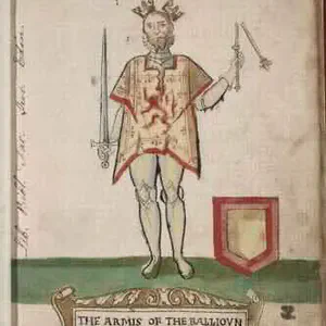 John Balliol (Toom Tabard or Turncoat) crowned.