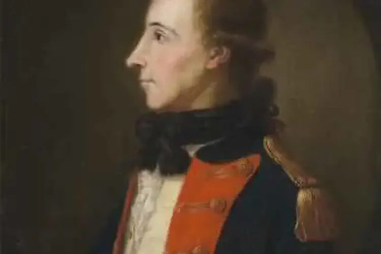 Theobald Wolfe Tone tried and convicted of treason in the aftermath of the Irish Rebellion of 1798 