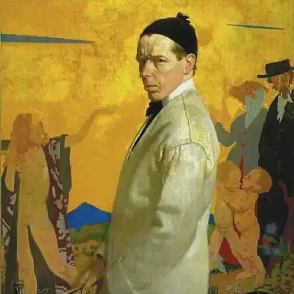 Sir William Orpen, painter, in Stillorgan, Co. Dublin, born