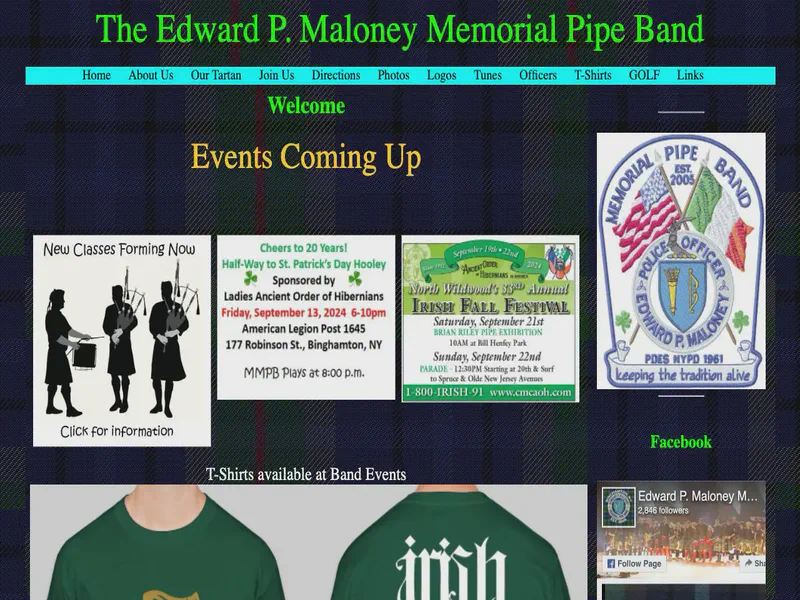 Website preview for www.mmpb.us